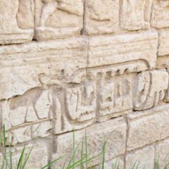 Eroded Inscription