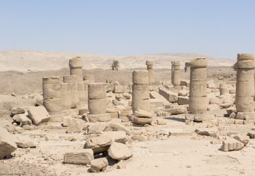 Columns Amongst the Desert