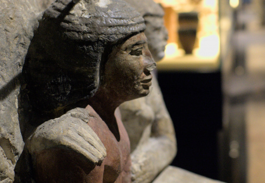 Statue of Ankh Pepi and His Wife