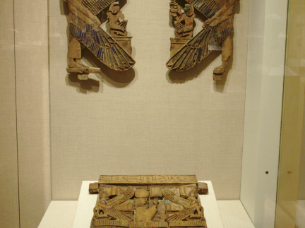 Three Wood & Glass Panels from Shrines for a Divine Images
