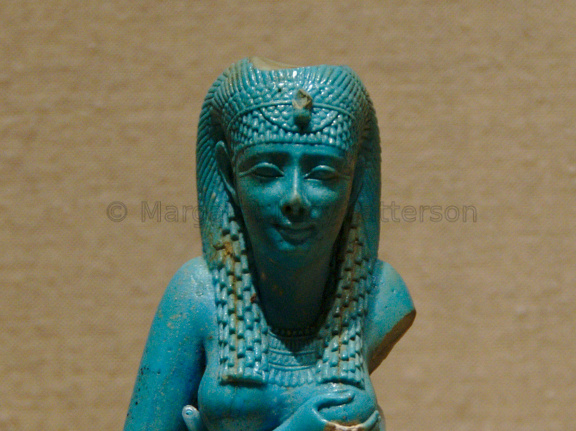 Faience Bust of Isis