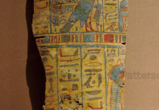 Ba Bird Shown on a Fragment of a Coffin