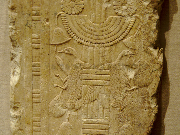 Relief Depicting an Eternal Bouquet for the Deceased