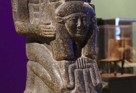Kaemwaset Kneeling with an Emblem of Hatshepsut
