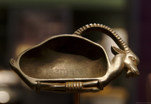 Dish in the Form of a Bound Ibex