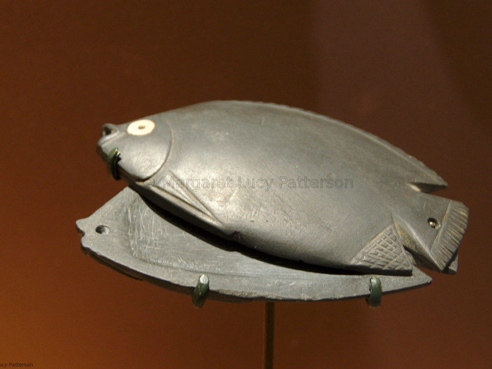 Cosmetic Dish in the Form of a Tilapia Fish