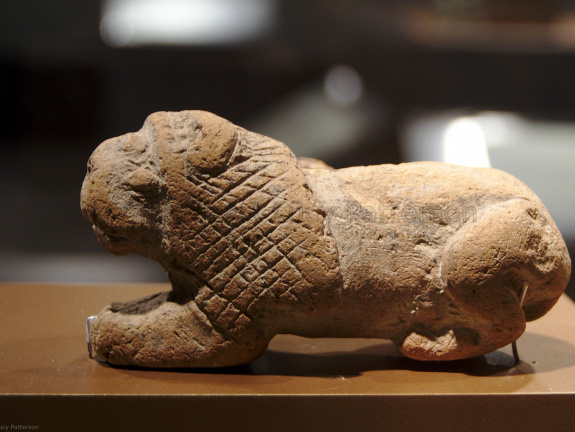 Terracotta Figure of a Lion