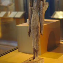 Wooden Statue of a Woman