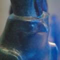 Horus Falcon Wearing the Double Crown