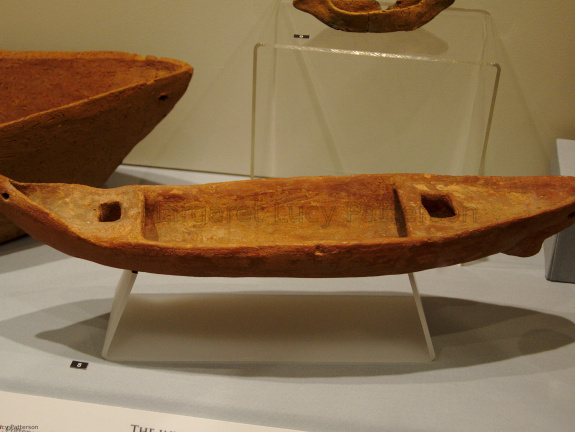Pottery Model of a Boat