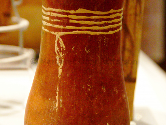 Vase with Painted String Decoration