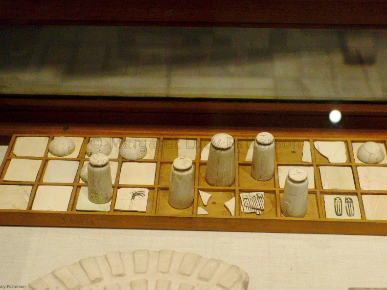 Senet Board and Pieces