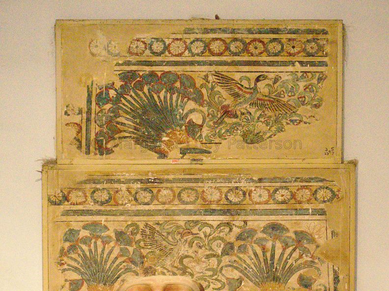 Fragments of Floor or Wall Paintings