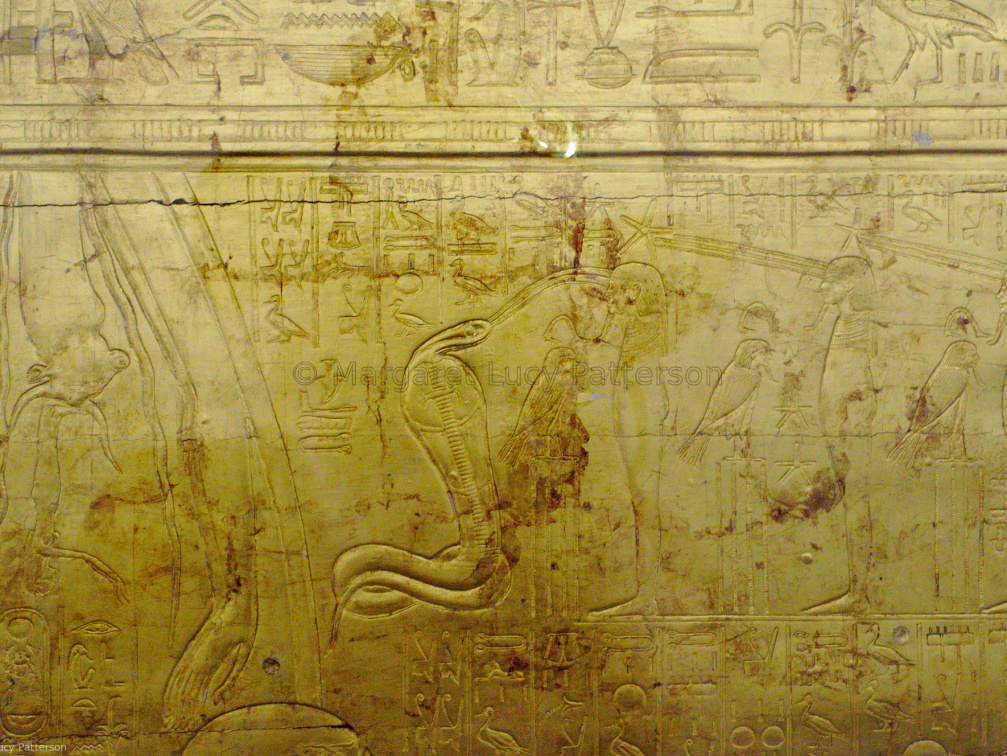 Decoration on the Second Shrine of Tutankhamun