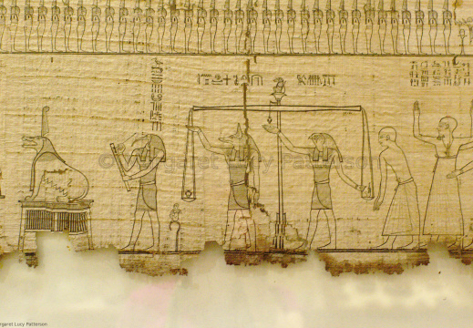 Weighing of the Heart Scene from the Book of the Dead