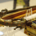 Walking Stick Decorated with a Nubian and an Asiatic