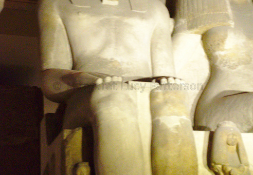 Colossal Statue of Amenhotep III and Tiye