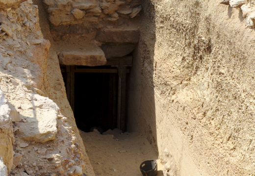 Entrance to 2nd Dynasty Underground Galleries at Saqqara