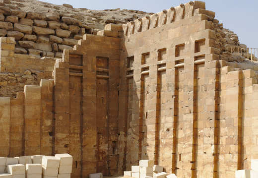 Reconstructed Architecture in the Step Pyramid Enclosure