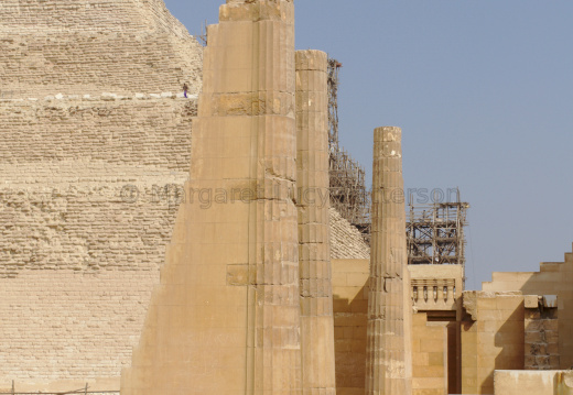 Reconstructed Architecture at the Step Pyramid
