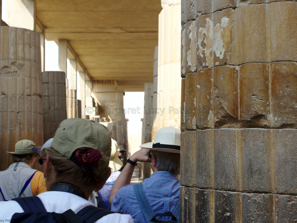 Entrance to the Step Pyramid Complex