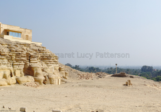 Looking Out to the Greenery at Saqqara