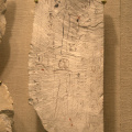 Ostracon Depicting a Layout for a Relief