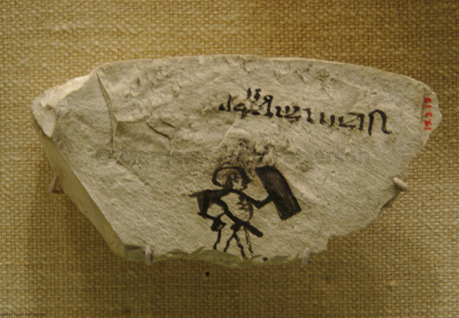 Ostracon with a Small Satirical Sketch