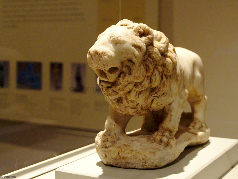 Statuette of a Standing Lion