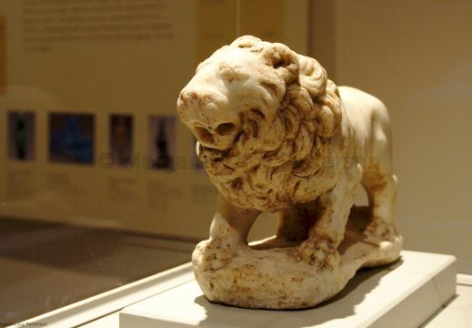 Statuette of a Standing Lion