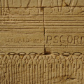 19th Century CE Graffiti on the Temple of Dendur