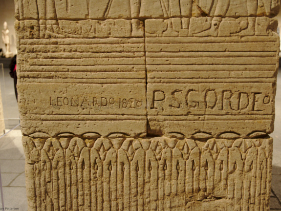 19th Century CE Graffiti on the Temple of Dendur