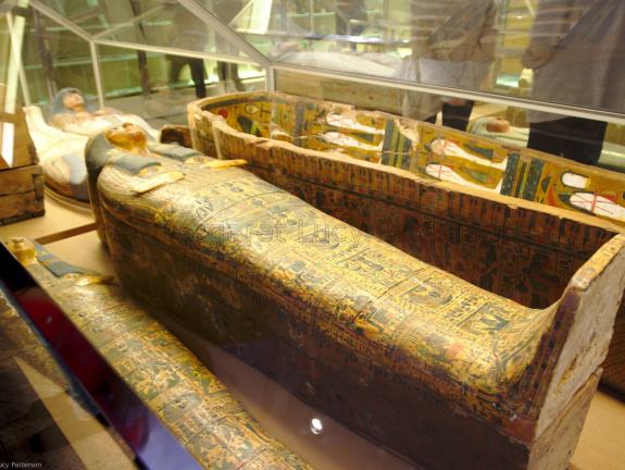 Wooden Inner Coffin and Innermost Lid of the Chantress of Amun, Tiye