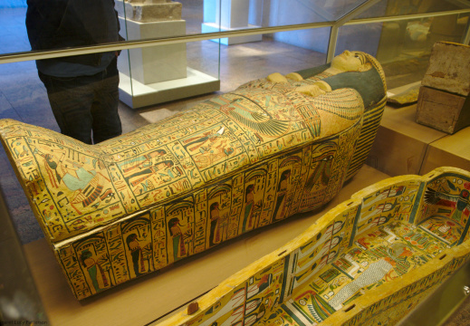 Wooden Outer Coffin of the Charioteer Iotafamun