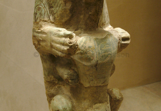 Fragmentary Statue of a Lion Subduing a Foreign Captive