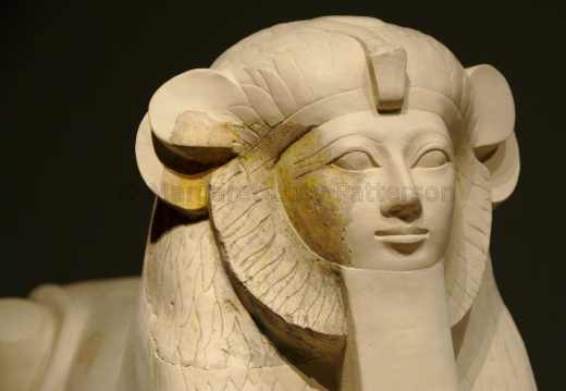 Hatshepsut as Maned Sphinx