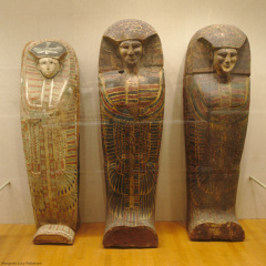 Three Rishi Coffins