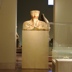 Head and Shoulders from an Osiride Statue