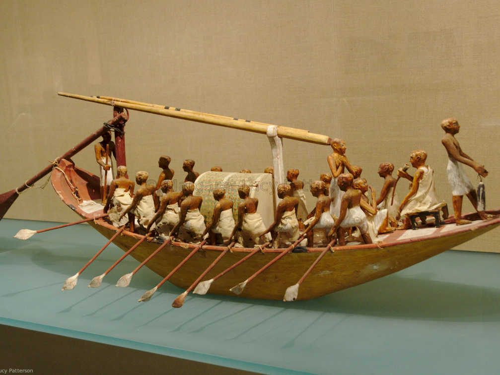 Model Boat from the Tomb of Meketre