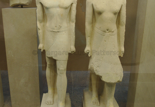 Two Headless Statues of Babaef
