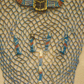 Bead Shroud of Tabakenkhonsu, Decorated with the Four Sons of Horus