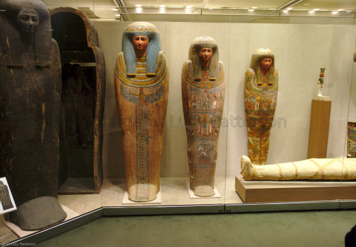 Coffins and Mummy of Kharushere, Doorkeeper of the House of Amun