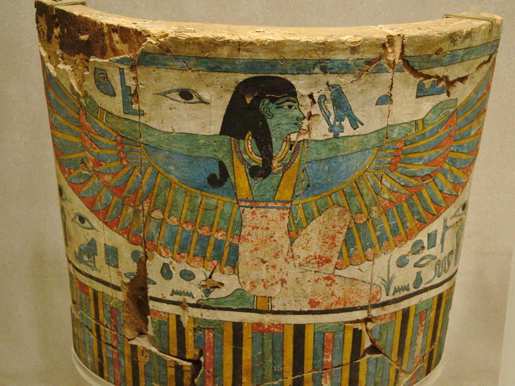 Part of the Head End of Pakherenkhonsu's Outer Anthropoid Coffin