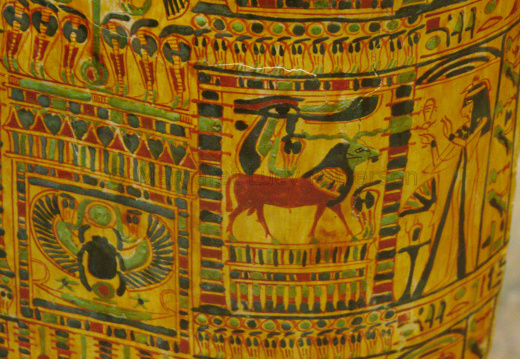 Inner Coffin of Henettawy, Mistress of the House and Chantress of Amun-Ra