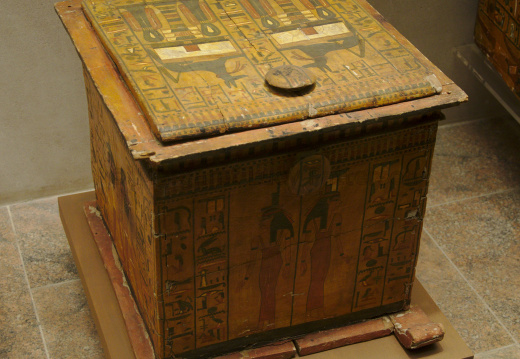 Canopic Chest of the Servitor in the Place of Truth Khonsu