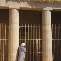Entrance to the Tomb of Khnumhotep II at Beni Hassan
