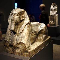 Statue of Senwosret III as a Sphinx