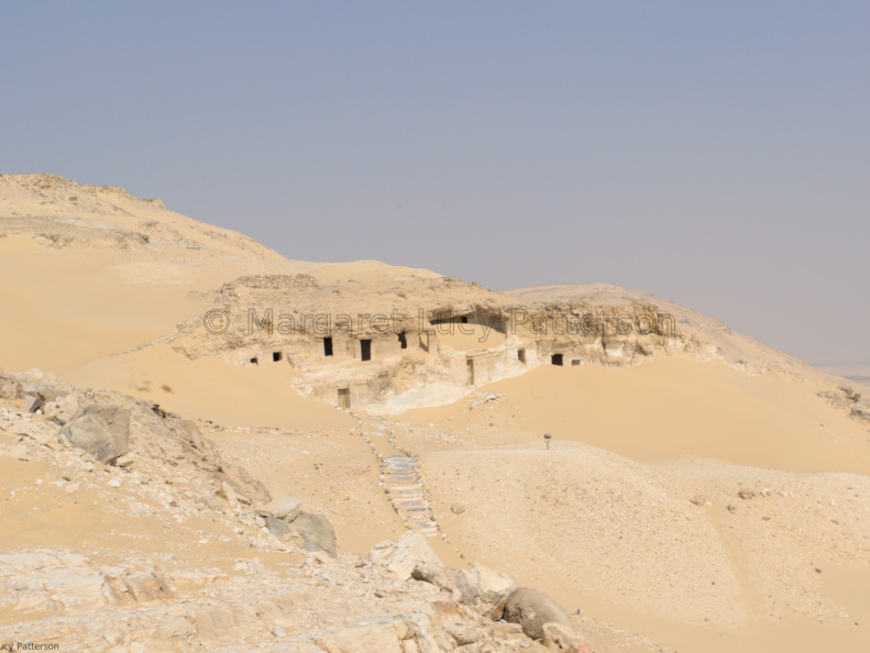 Tombs in the Cliff Face at Meir