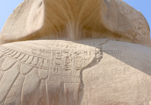 Baboon Sculpture at el-Ashmunein