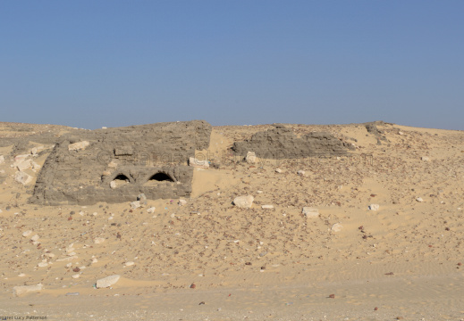 Desert Cliffs with Tombs